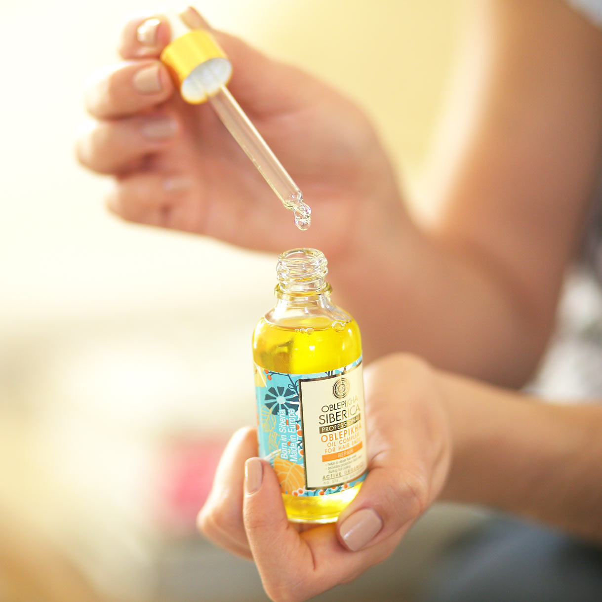 Aceite Oblepikha - Reparador de puntas biomille