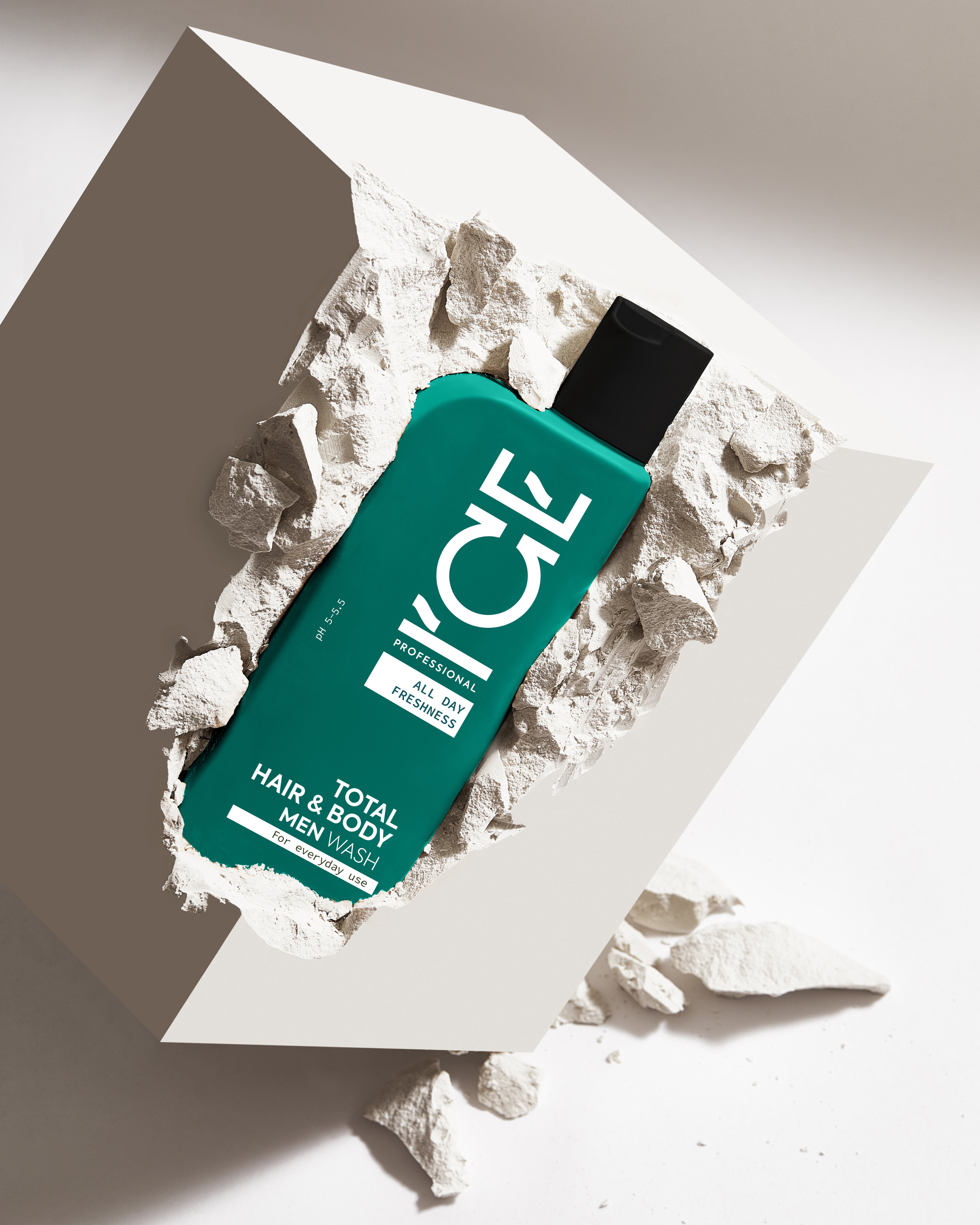 ICE PROFESSIONAL - Shampoo Cabello y cuerpo HOMBRE  - Uso diario